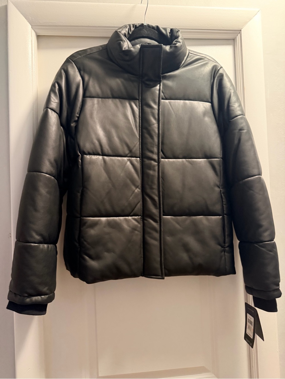 Andrew Marc Black Quilted Puffer Jacket